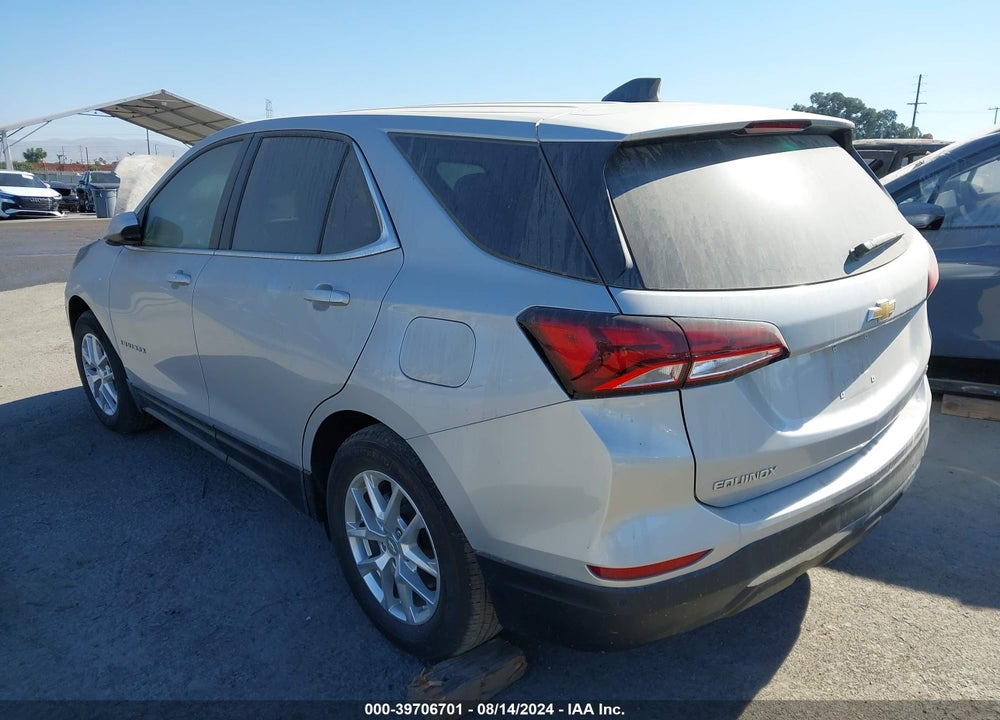 2022 CHEVROLET EQUINOX FWD LT VIN: 3GNAXKEV3NL205281