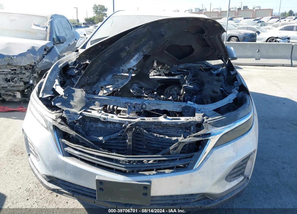 2022 CHEVROLET EQUINOX FWD LT VIN: 3GNAXKEV3NL205281