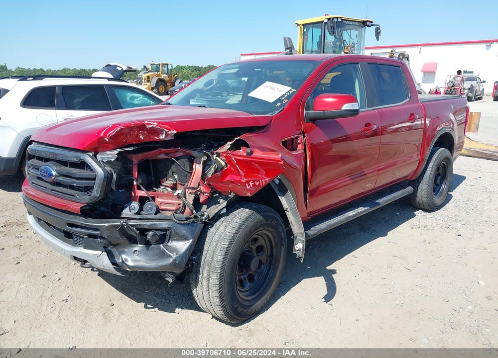 2019 RANGER FORD  LARIAT VIN: 1FTER4FH4KLB04802