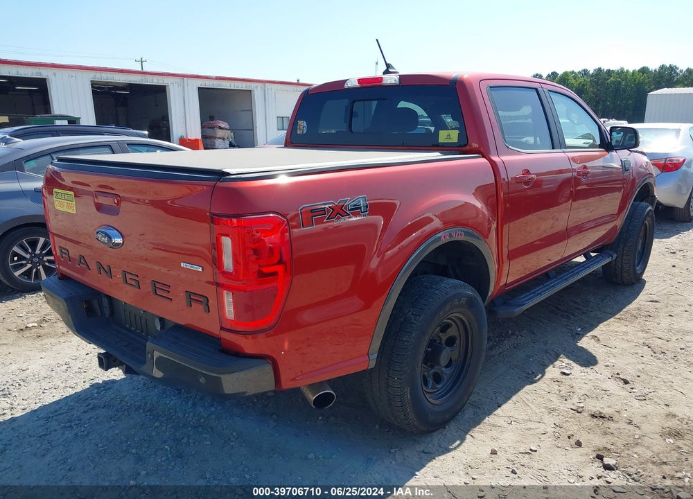 2019 RANGER FORD  LARIAT VIN: 1FTER4FH4KLB04802
