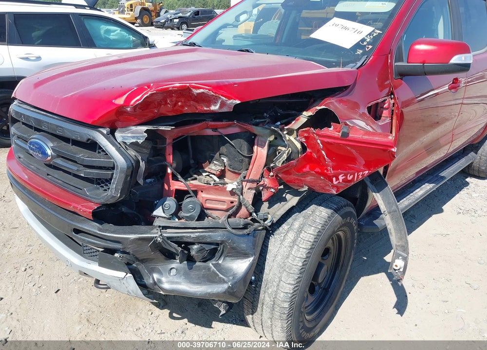 2019 RANGER FORD  LARIAT VIN: 1FTER4FH4KLB04802