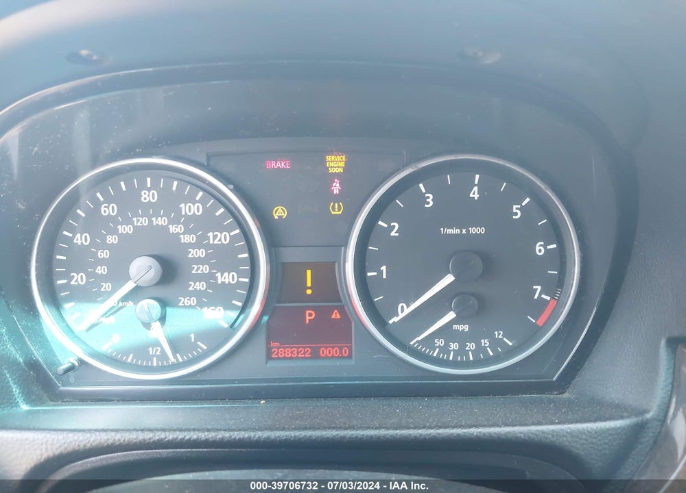 2007 BMW 328XI VIN: WBAVC735X7KP30524