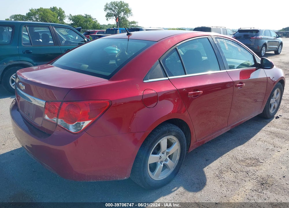 2012 CHEVROLET CRUZE LT VIN: 1G1PE5SC7C7234502