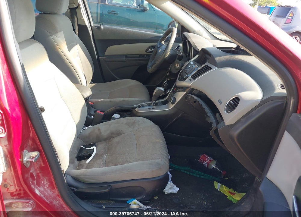 2012 CHEVROLET CRUZE LT VIN: 1G1PE5SC7C7234502