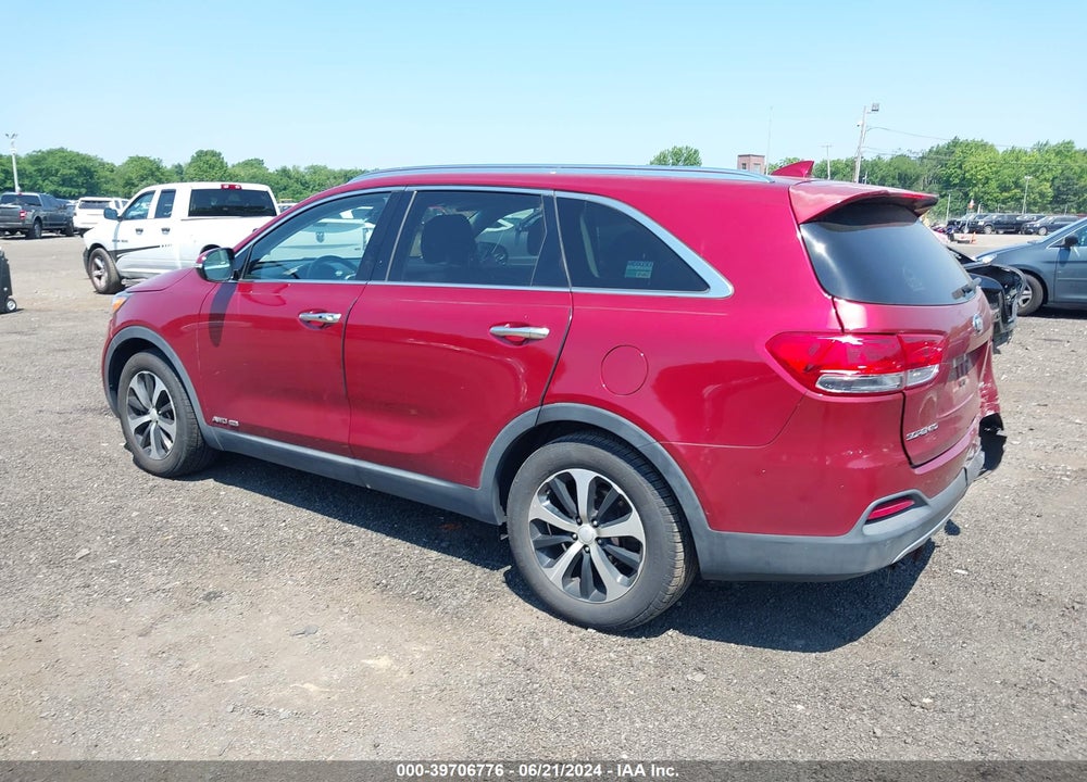 2017 KIA SORENTO 3.3L EX VIN: 5XYPHDA58HG204270