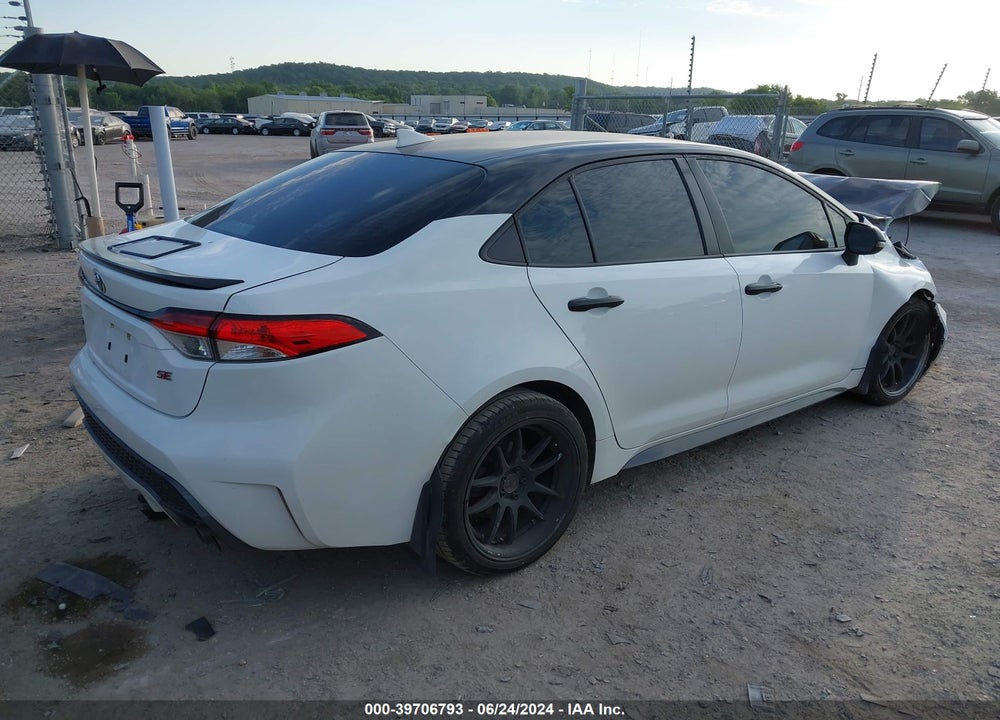 2020 TOYOTA COROLLA SE VIN: JTDS4RCE1LJ052616