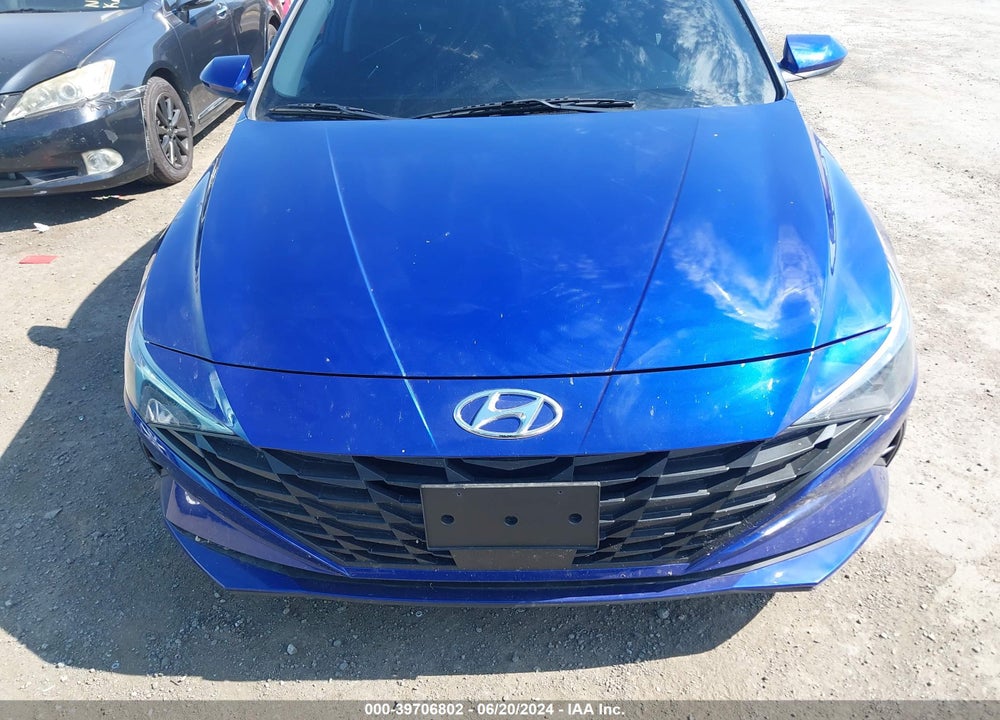 2021 HYUNDAI ELANTRA SEL VIN: 5NPLM4AG6MH048728