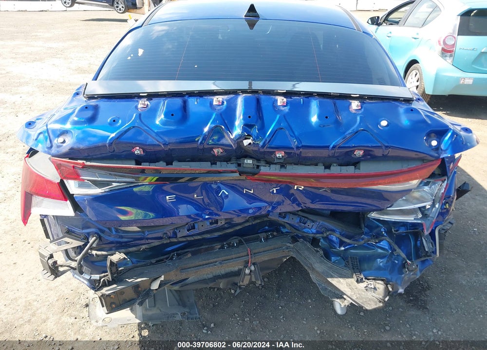 2021 HYUNDAI ELANTRA SEL VIN: 5NPLM4AG6MH048728