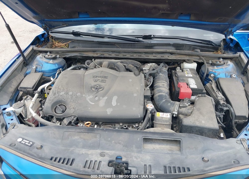 2019 TOYOTA CAMRY XLE V6 VIN: 4T1BZ1HK7KU024264