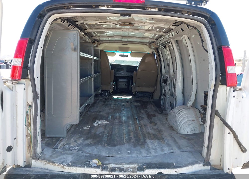 2013 CHEVROLET EXPRESS 1500 WORK VAN VIN: 1GCSGAFX9D1115176