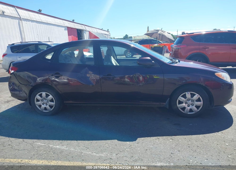 2008 HYUNDAI ELANTRA VIN: KMHDU46D18U381817