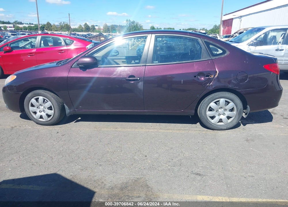 2008 HYUNDAI ELANTRA VIN: KMHDU46D18U381817