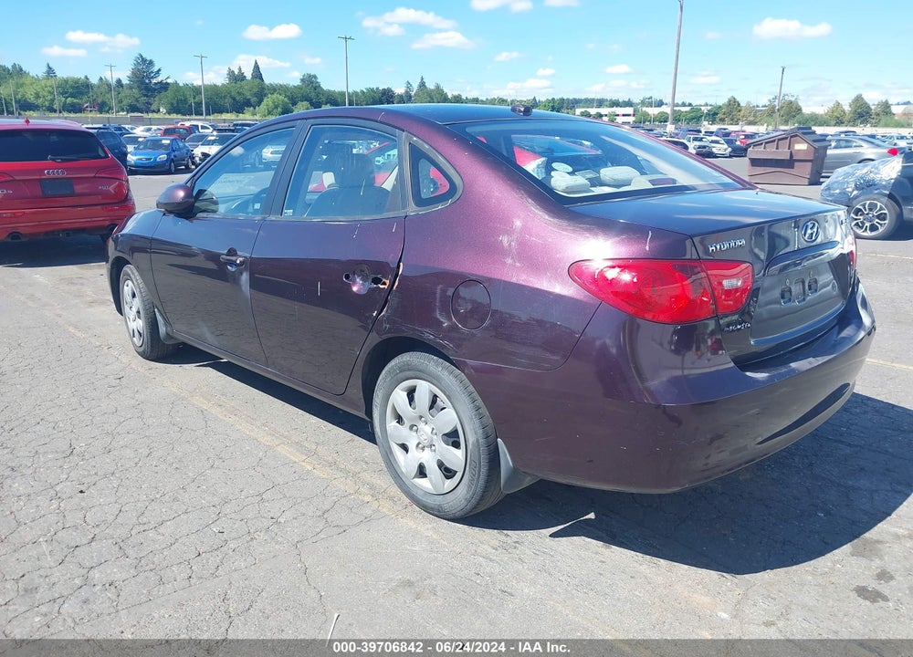 2008 HYUNDAI ELANTRA VIN: KMHDU46D18U381817