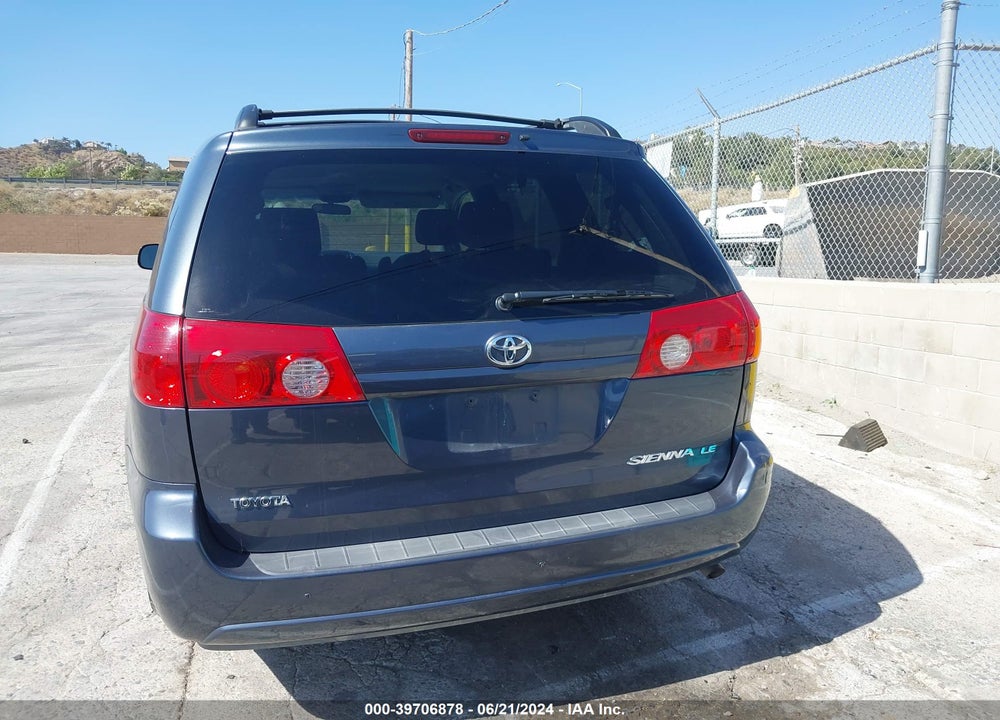 2006 TOYOTA SIENNA LE VIN: 5TDZA23CX6S566100