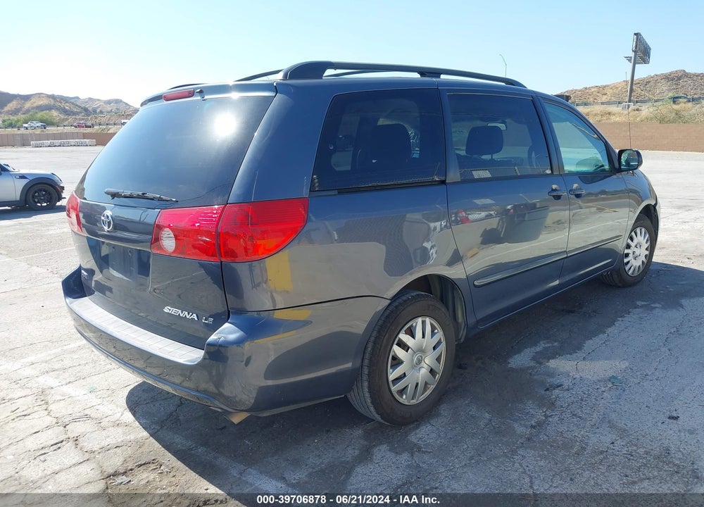 2006 TOYOTA SIENNA LE VIN: 5TDZA23CX6S566100