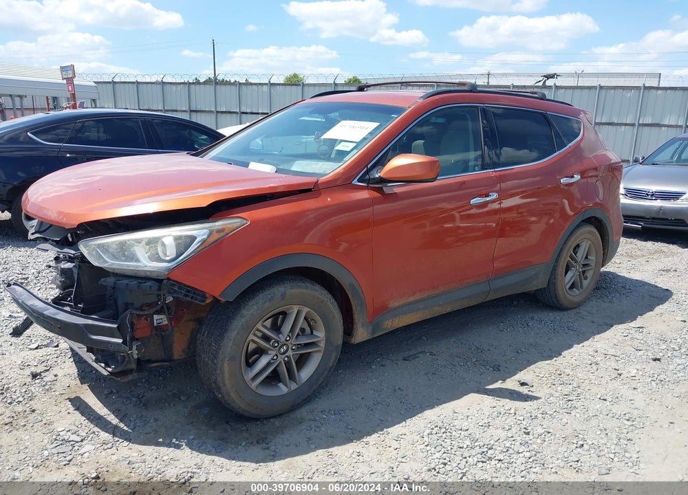 2017 HYUNDAI SANTA FE SPORT 2.4L VIN: 5XYZU3LB7HG415753