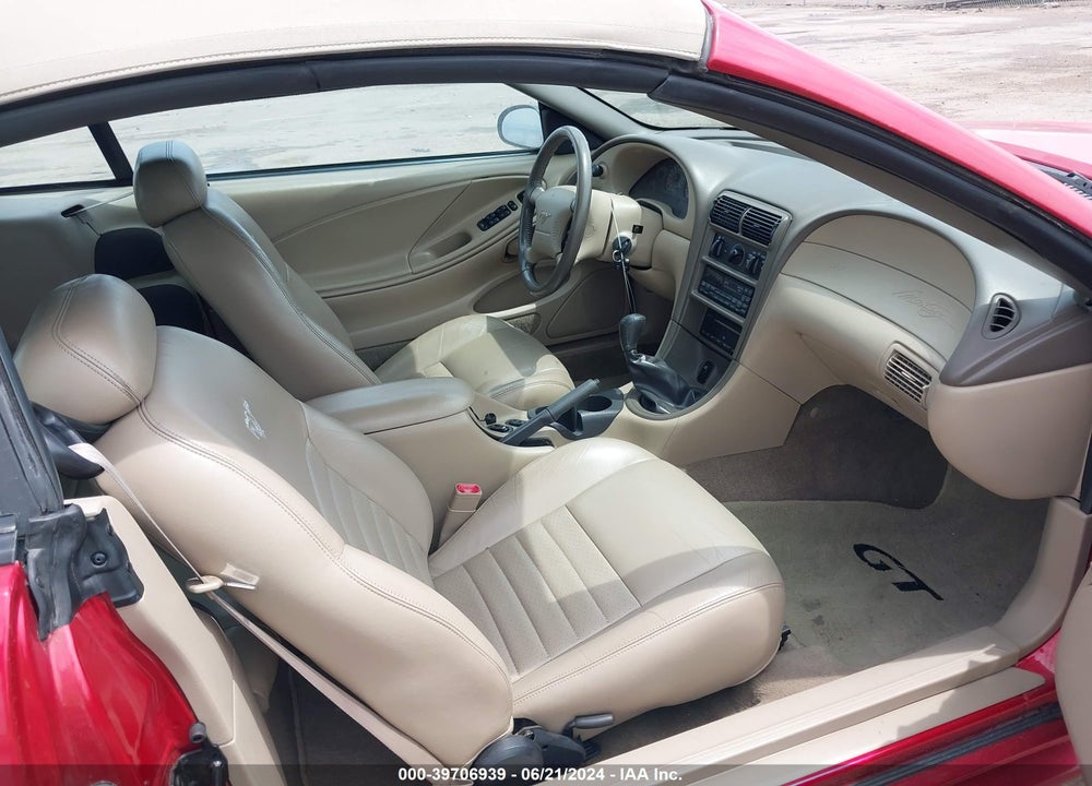2000 FORD MUSTANG GT VIN: 1FAFP45X1YF283008
