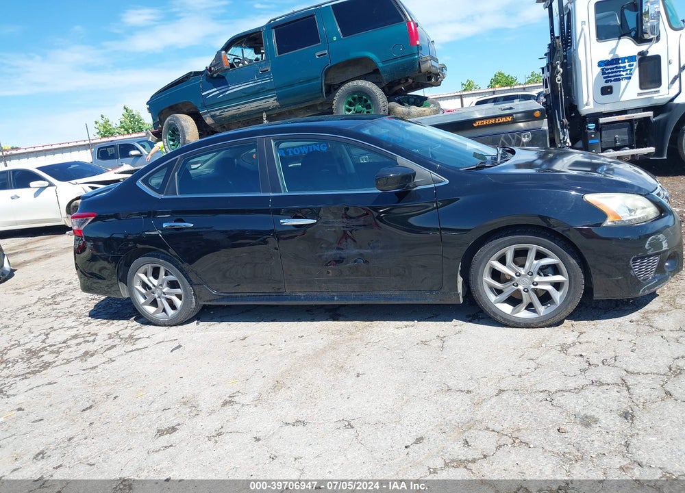 2013 NISSAN SENTRA SR VIN: 3N1AB7AP8DL640486