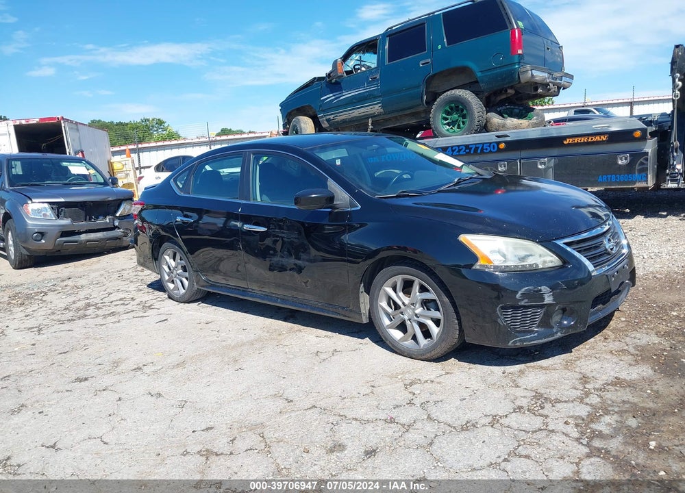 2013 NISSAN SENTRA SR VIN: 3N1AB7AP8DL640486