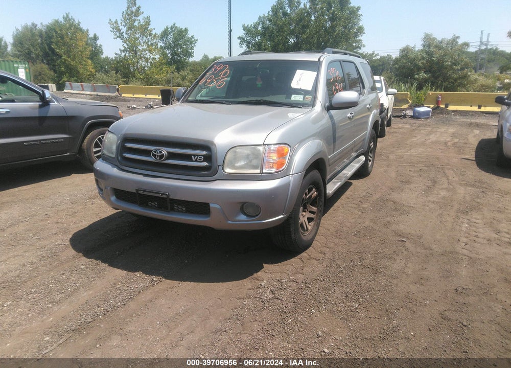 2003 TOYOTA SEQUOIA LIMITED V8 VIN: 5TDBT48A43S194800
