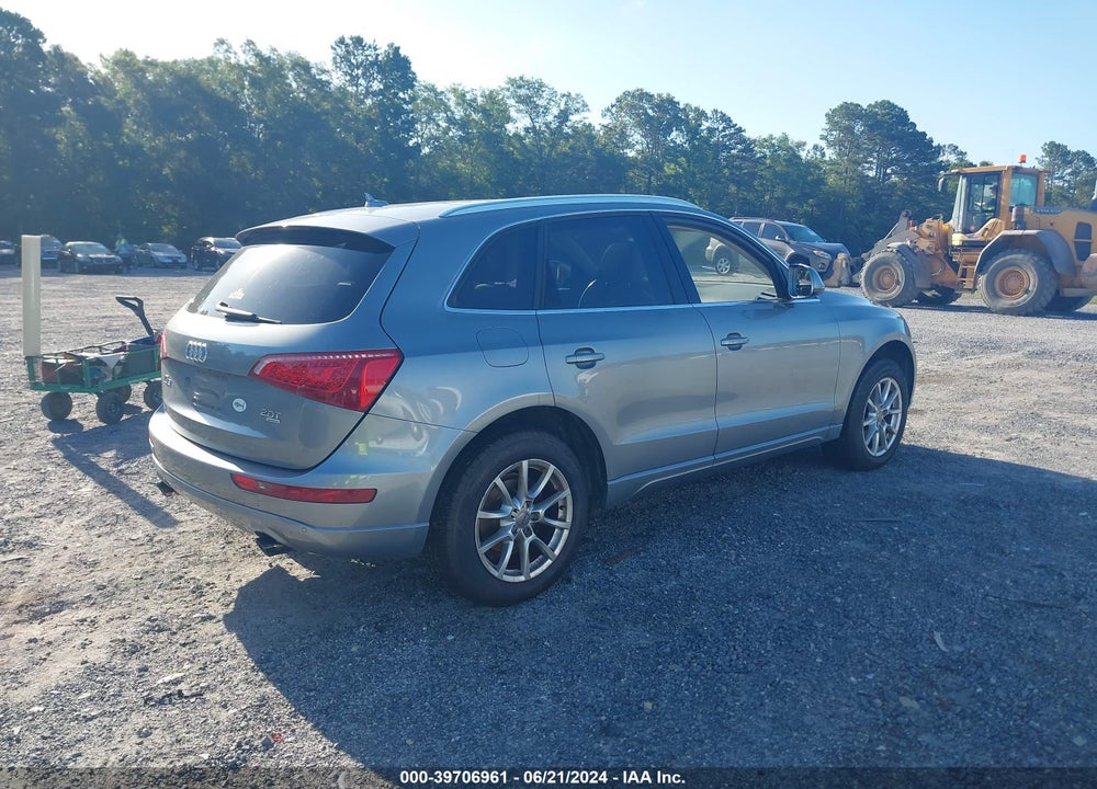 2011 AUDI Q5 2.0T PREMIUM VIN: WA1LFAFPXBA093509