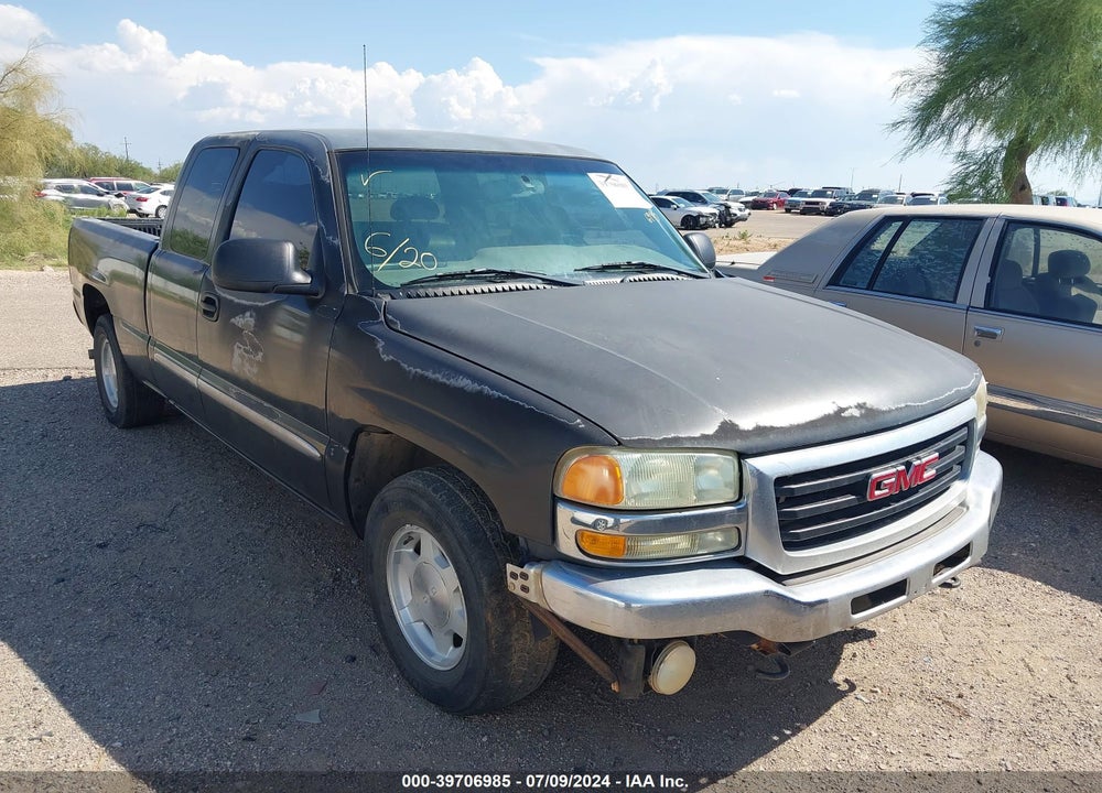2004 GMC SIERRA 1500 SLE VIN: 2GTEC19V641218441