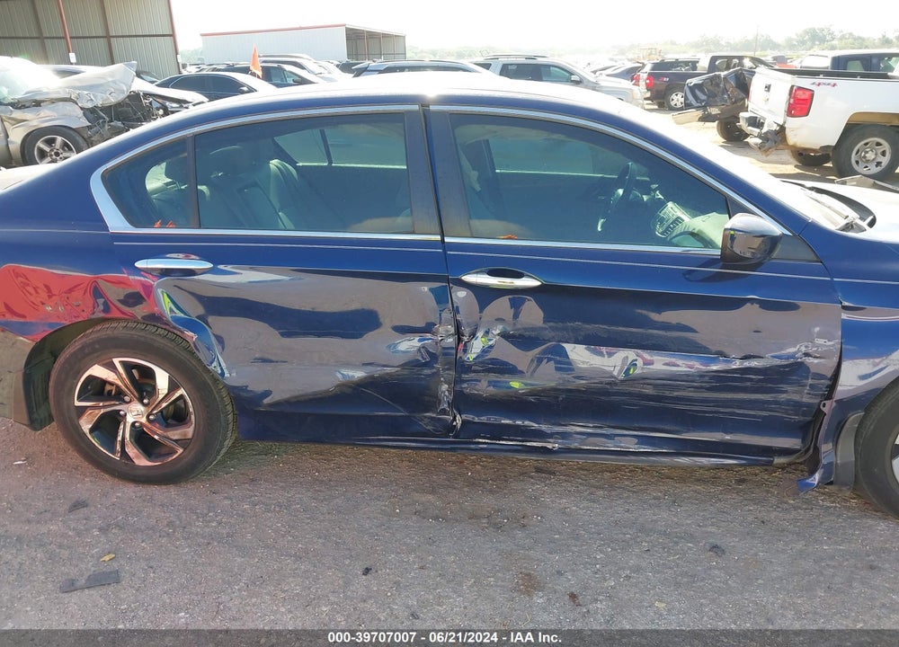 2016 HONDA ACCORD LX VIN: 1HGCR2F40GA038374