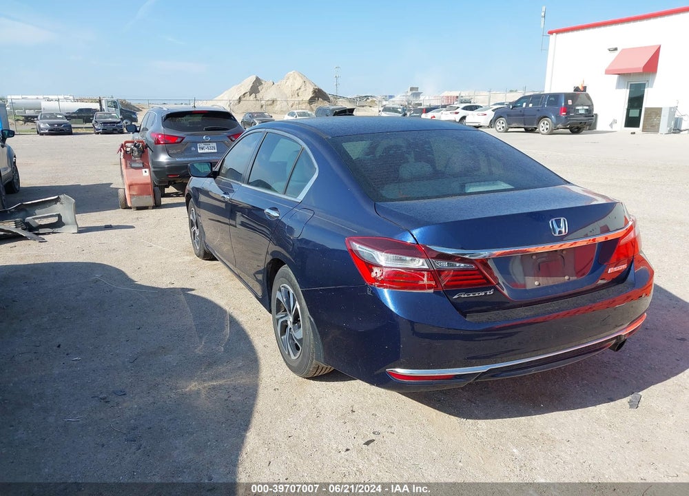 2016 HONDA ACCORD LX VIN: 1HGCR2F40GA038374