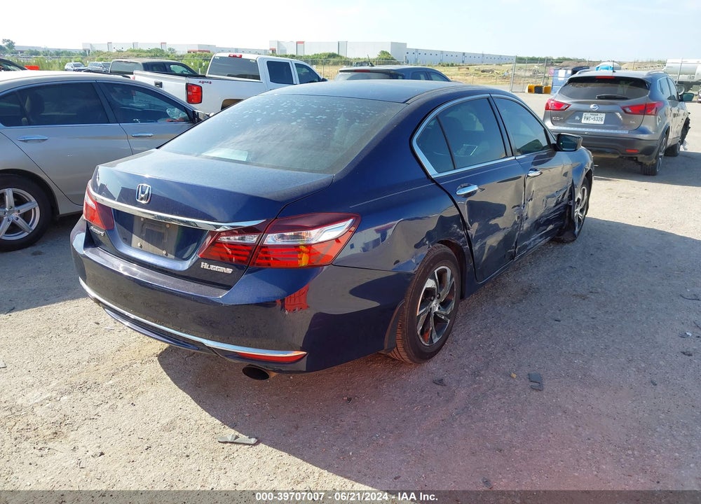 2016 HONDA ACCORD LX VIN: 1HGCR2F40GA038374