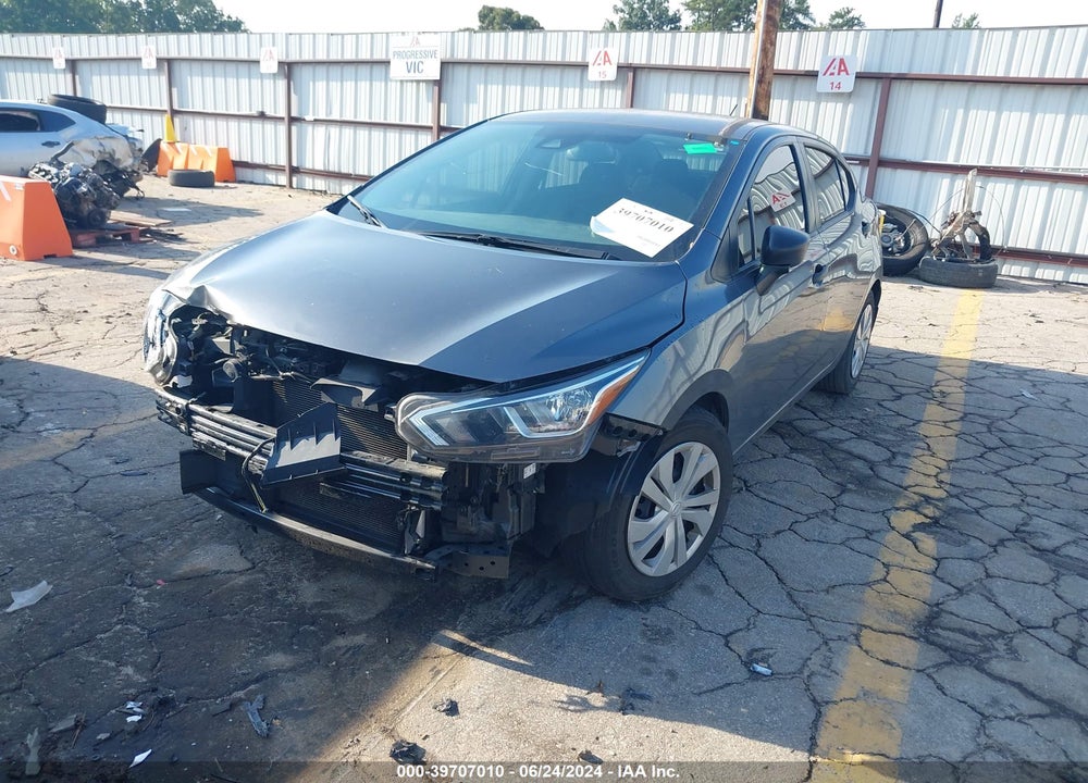 2020 NISSAN VERSA S XTRONIC CVT VIN: 3N1CN8DV0LL840406