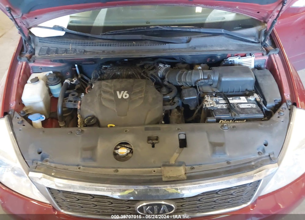 2011 KIA SEDONA LX VIN: KNDMG4C78B6363496