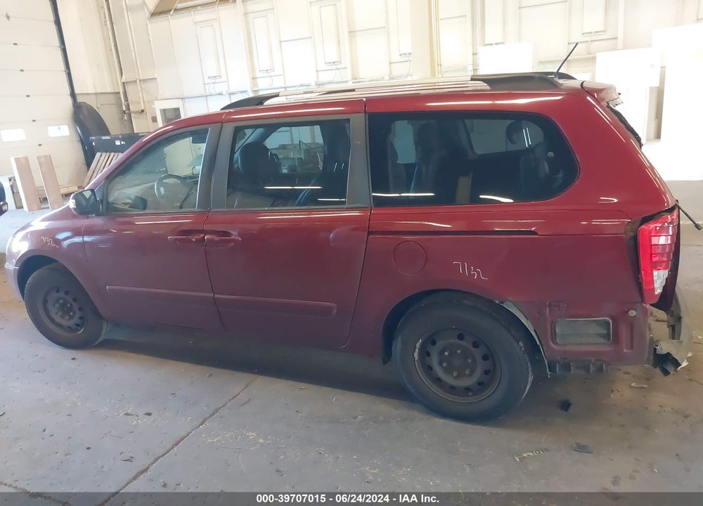 2011 KIA SEDONA LX VIN: KNDMG4C78B6363496