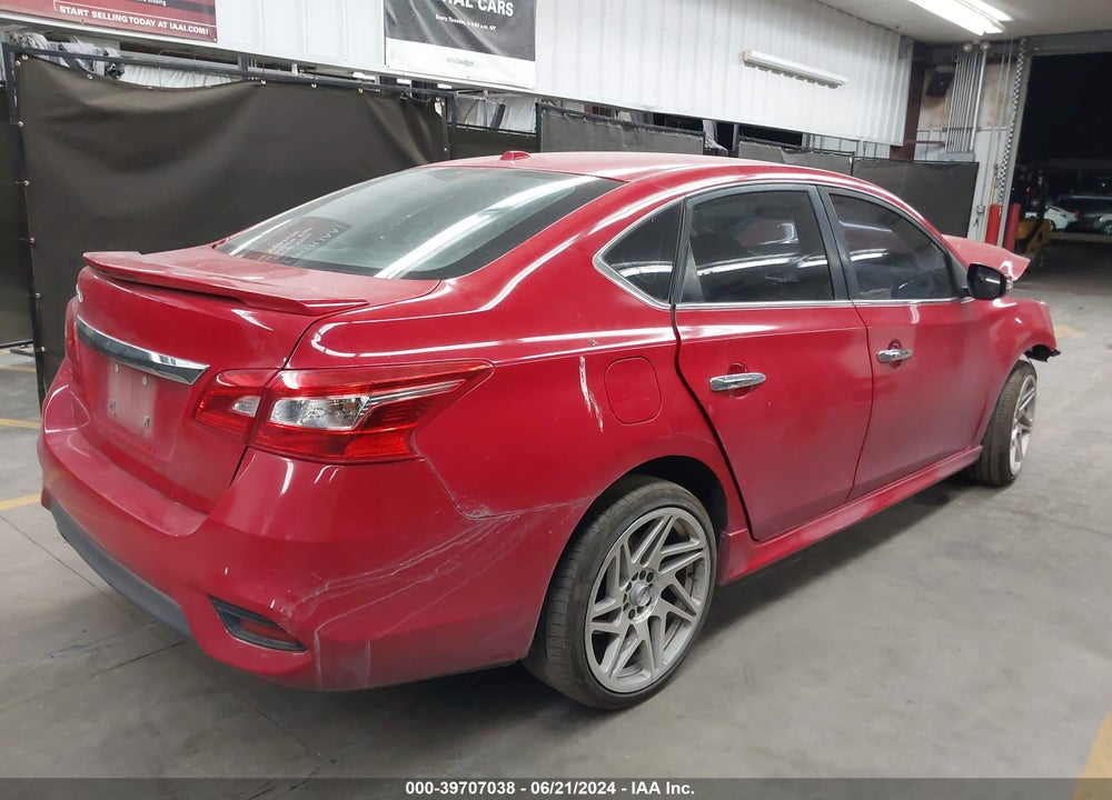 2016 NISSAN SENTRA SR VIN: 3N1AB7AP0GY280511
