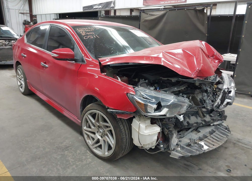 2016 NISSAN SENTRA SR VIN: 3N1AB7AP0GY280511