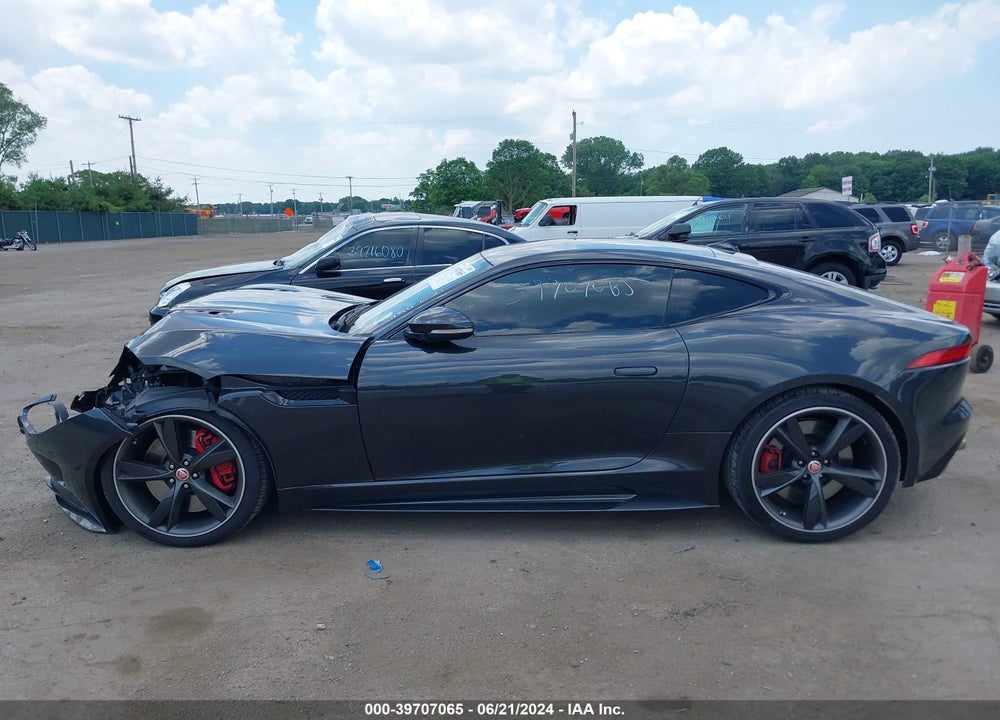 2016 JAGUAR F-TYPE R VIN: SAJWJ6DL6GMK31343