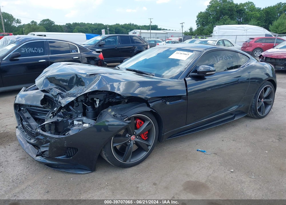 2016 JAGUAR F-TYPE R VIN: SAJWJ6DL6GMK31343