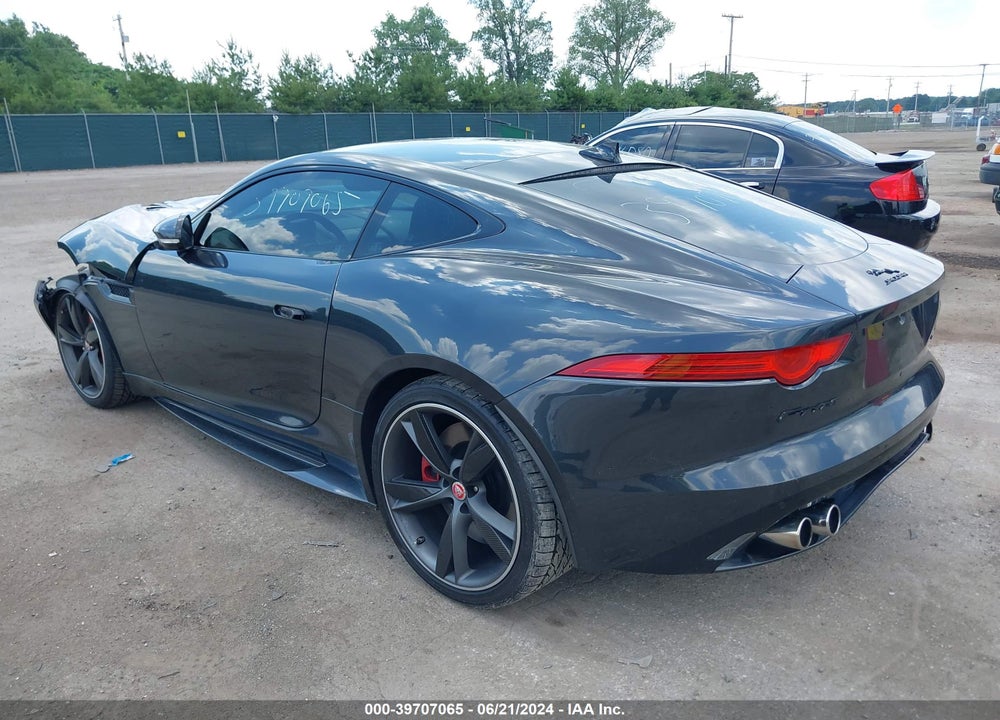 2016 JAGUAR F-TYPE R VIN: SAJWJ6DL6GMK31343