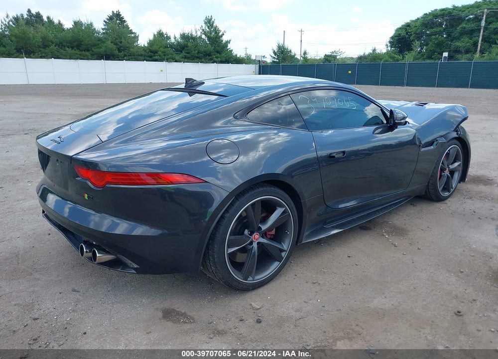 2016 JAGUAR F-TYPE R VIN: SAJWJ6DL6GMK31343