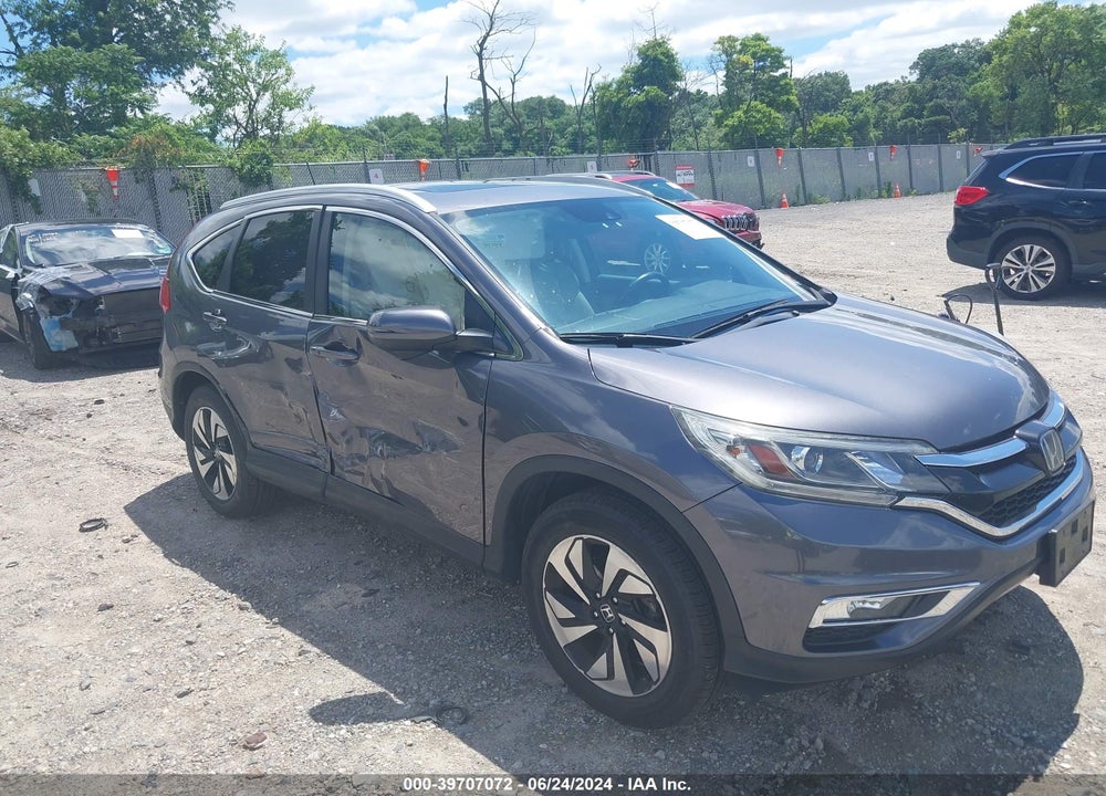 2015 HONDA CR-V TOURING VIN: 5J6RM4H91FL092436