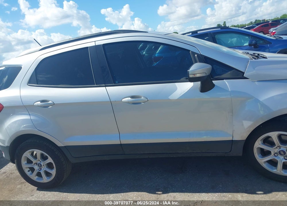 2021 FORD ECOSPORT SE VIN: MAJ3S2GE7MC455930