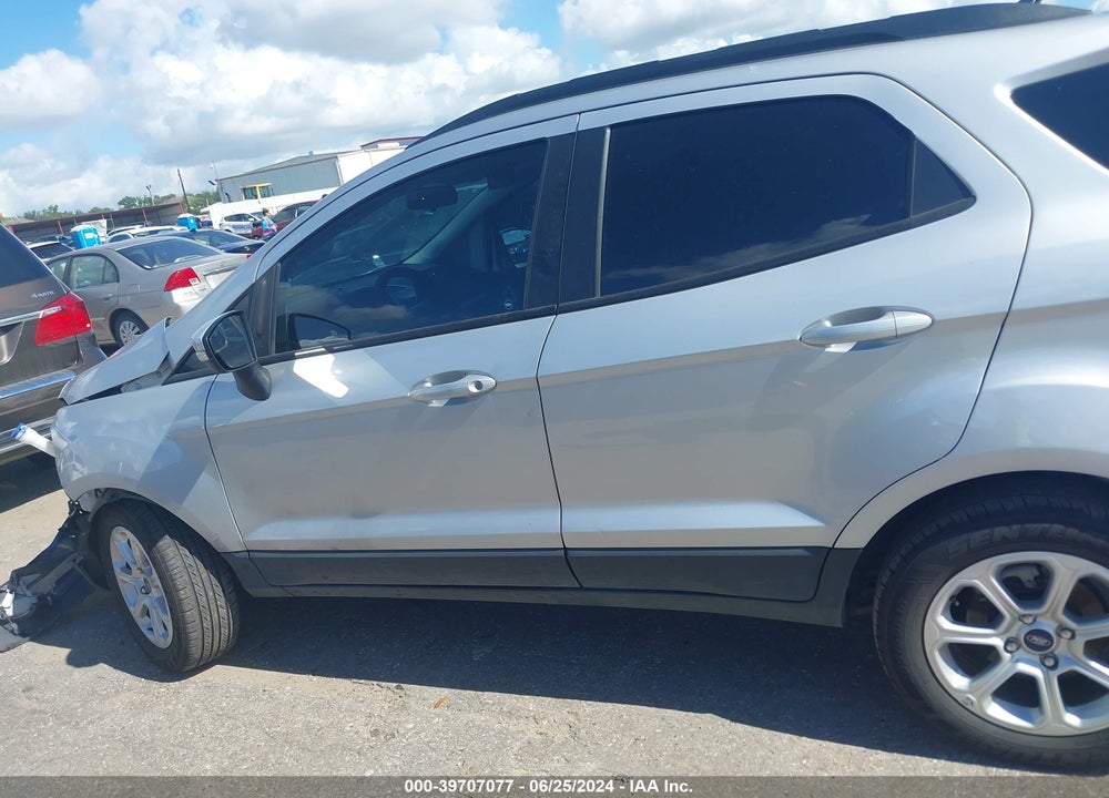 2021 FORD ECOSPORT SE VIN: MAJ3S2GE7MC455930