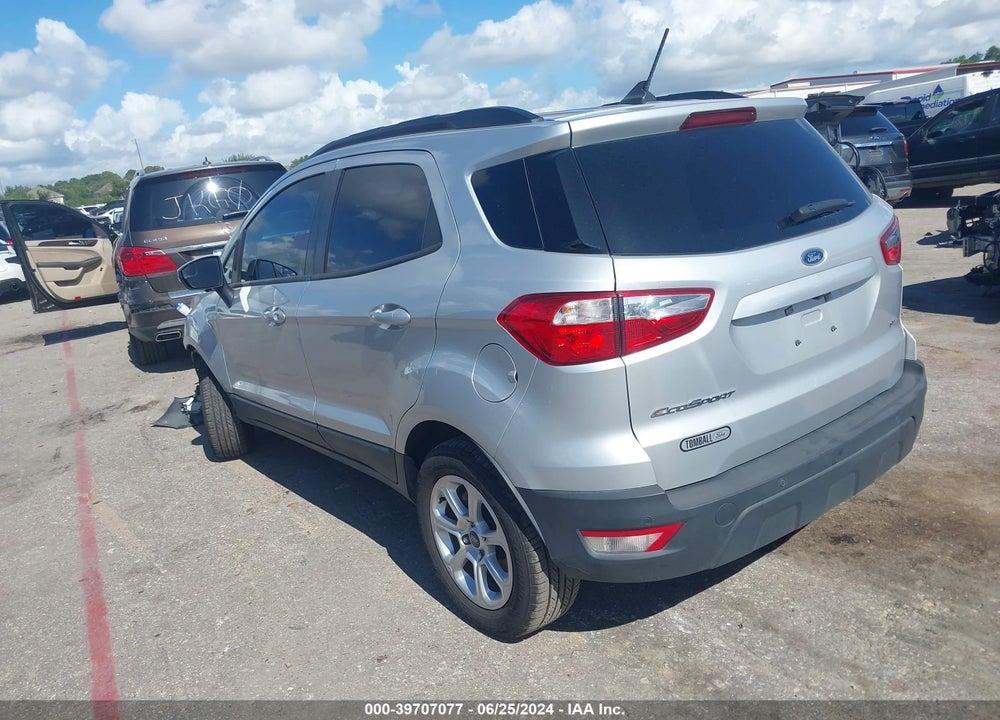 2021 FORD ECOSPORT SE VIN: MAJ3S2GE7MC455930