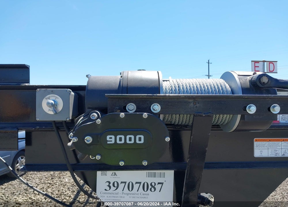 2024 KAUFMAN TRAILERS 53' DETACHABLE NECK TRAILER VIN: 7UZFW5324RB000663