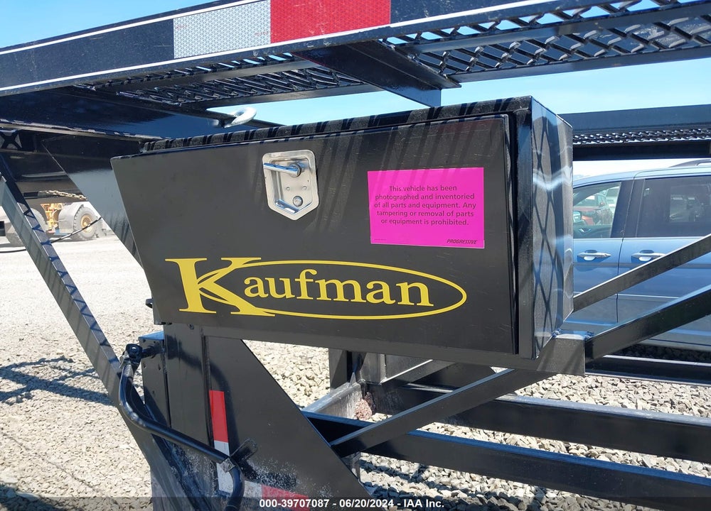 2024 KAUFMAN TRAILERS 53' DETACHABLE NECK TRAILER VIN: 7UZFW5324RB000663