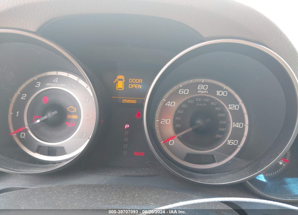 2010 ACURA MDX VIN: 2HNYD2H28AH501363