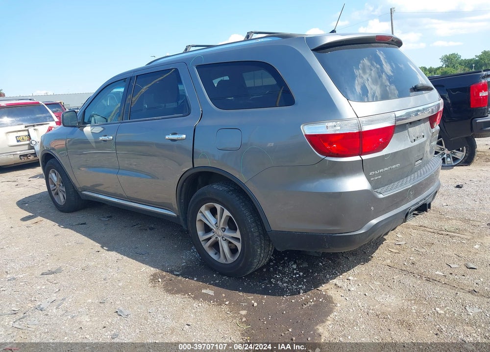 2013 DODGE DURANGO CREW VIN: 1C4RDJDG9DC611514