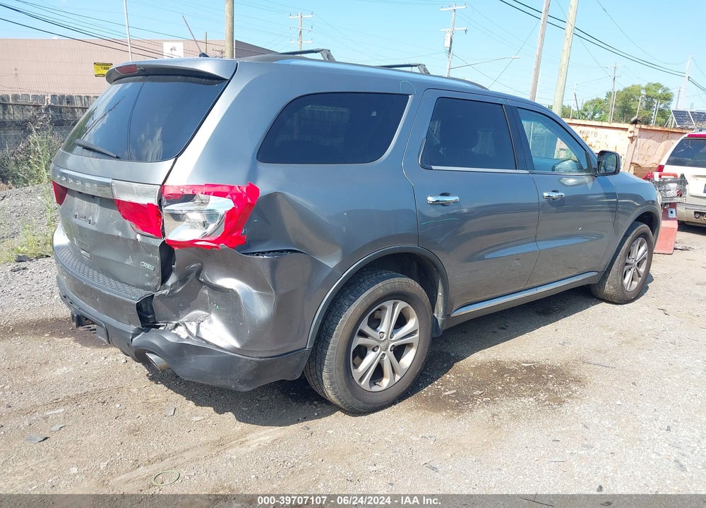 2013 DODGE DURANGO CREW VIN: 1C4RDJDG9DC611514