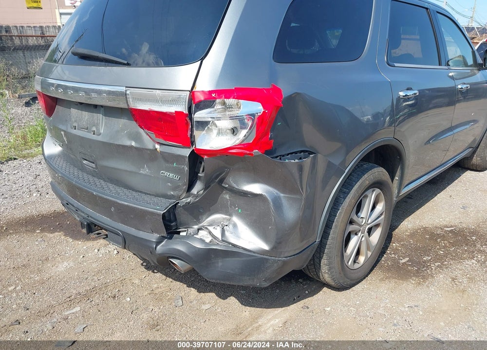 2013 DODGE DURANGO CREW VIN: 1C4RDJDG9DC611514