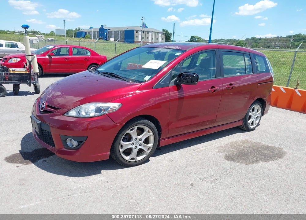 2010 MAZDA 5 GRAND TOURING VIN: JM1CR2W35A0379997