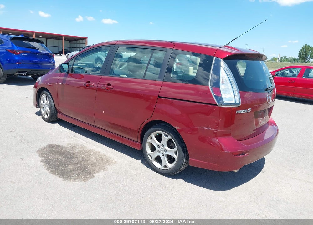 2010 MAZDA 5 GRAND TOURING VIN: JM1CR2W35A0379997